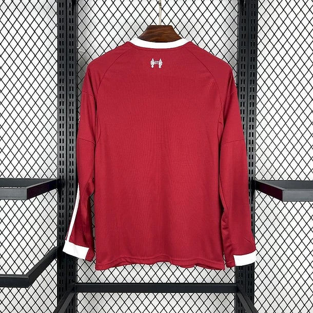 Camisola Liverpool Principal Manga Comprida 2025/26 - Vista 2