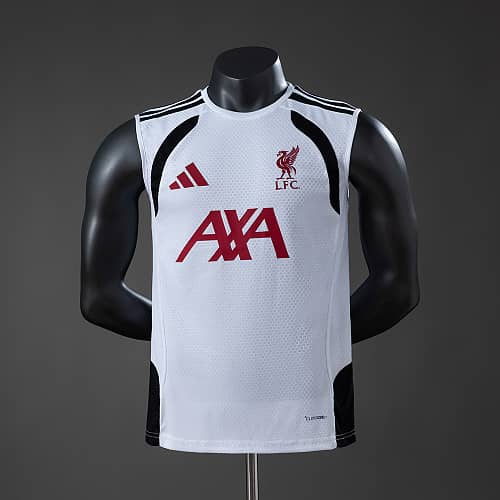 Colete de Treino Liverpool 2026/2027 Branco Versão Jogador