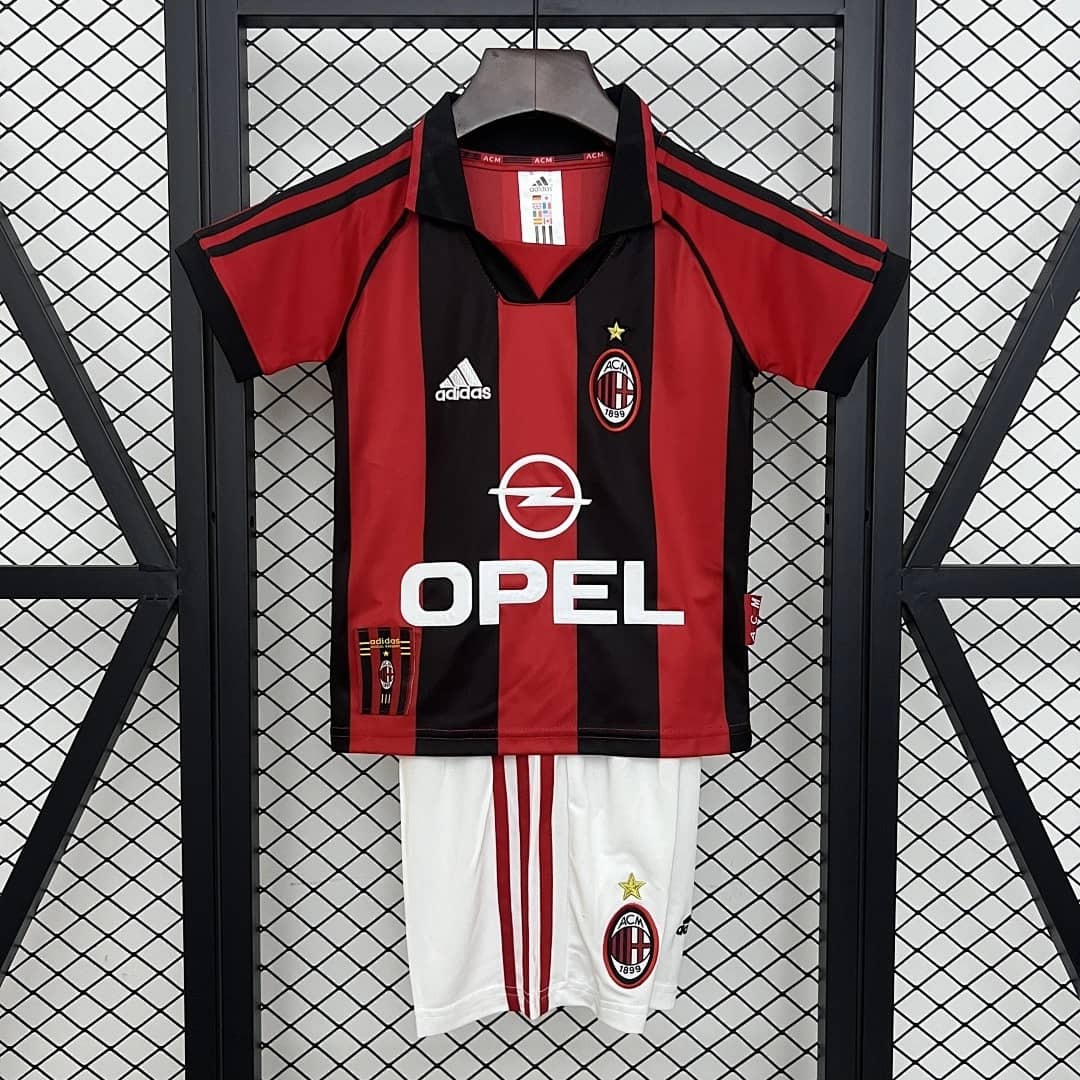 Kit Crianca AC Milan Principal 1998/1999