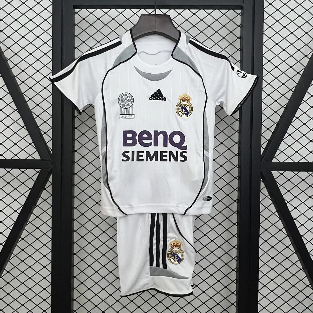 Kit Crianca Real Madrid Principal 2006/2007