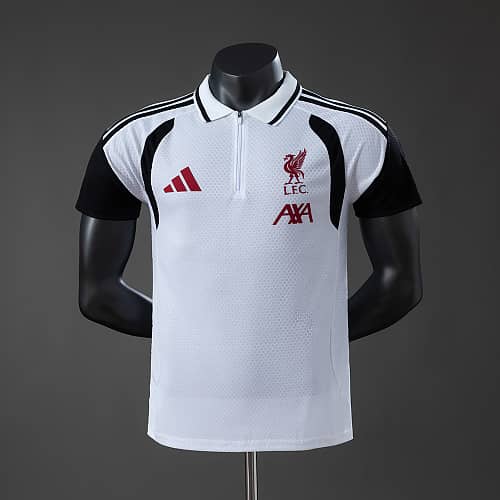 Polo de Treino Liverpool 2026/2027 Branco Versão Jogador