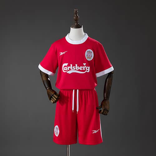 Equipamento Criança Liverpool 1995/1996 Principal Retro