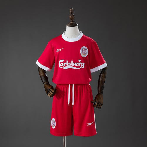 Equipamento Criança Liverpool 1995/1996 Principal Retro - Vista 1