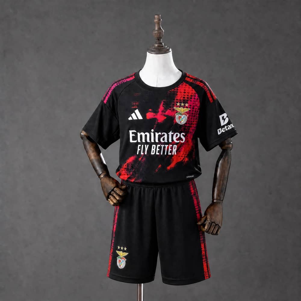 Equipamento Criança SL Benfica 2026/2027 Terceiro