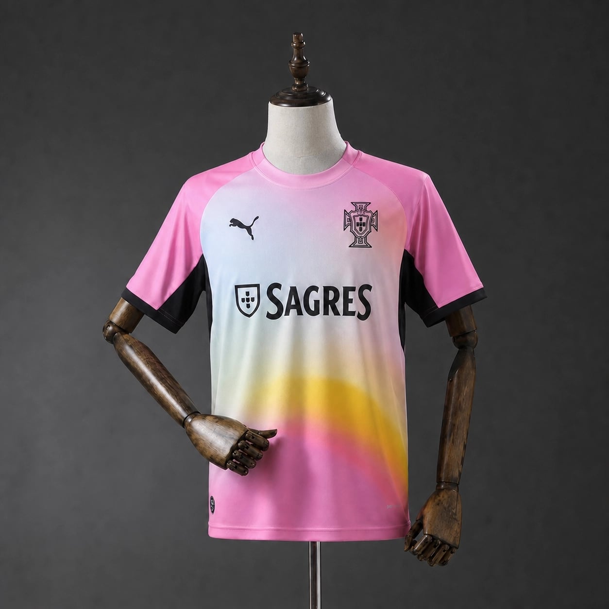 Camisola Portugal 2026 Edição Especial Rosa - Vista 1