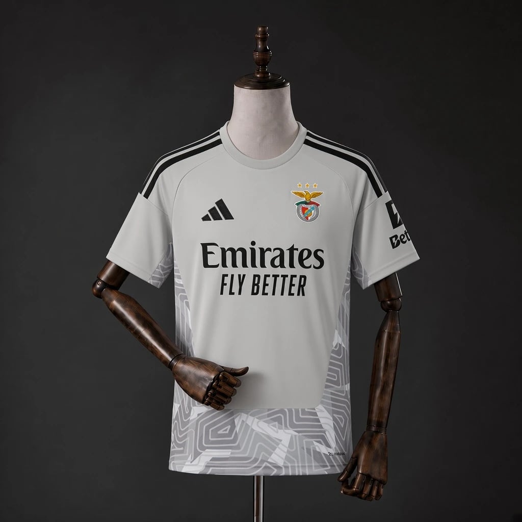 Camisola Guarda-Redes SL Benfica 2026/2027 Cinzenta - Vista 1