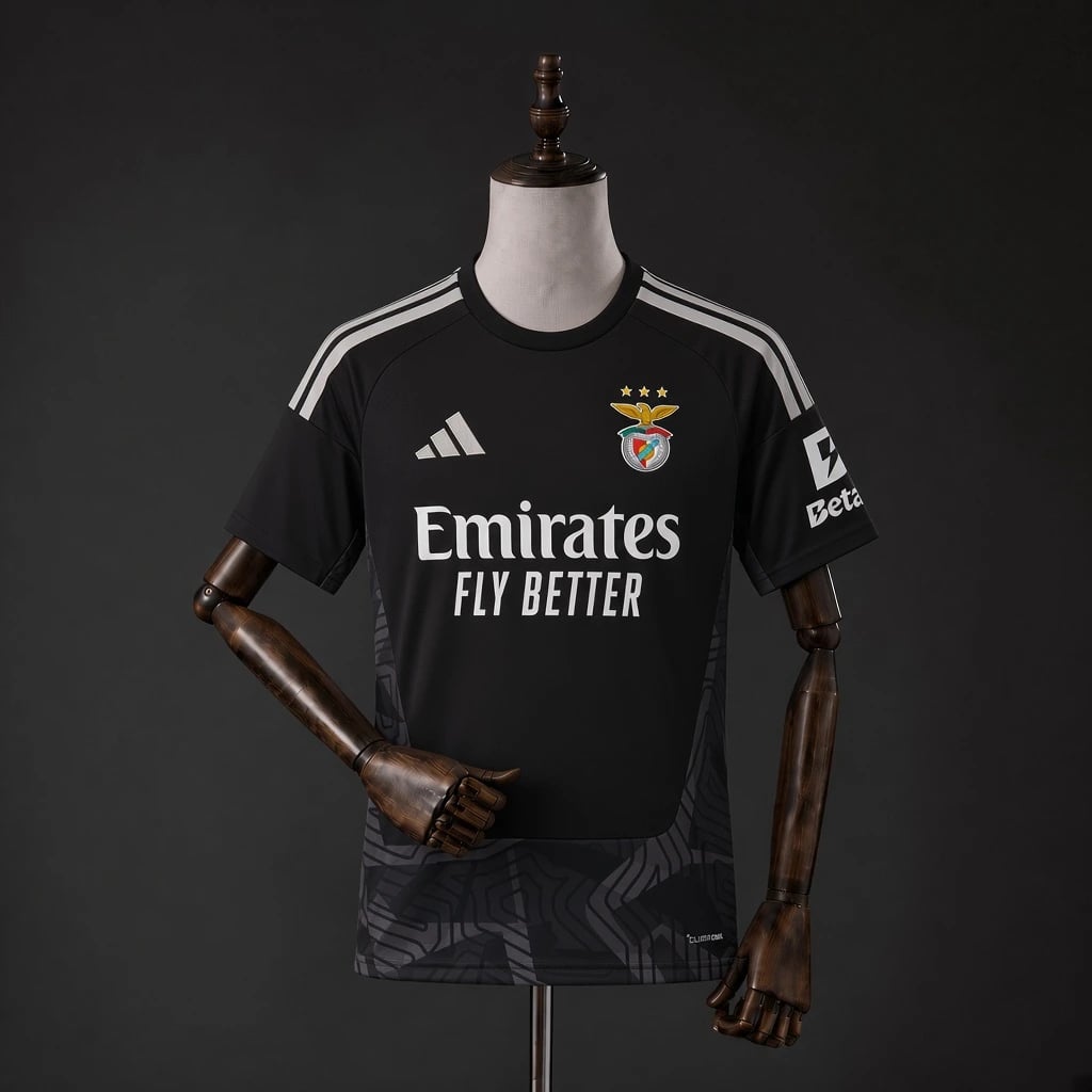 Camisola Guarda-Redes SL Benfica 2026/2027 Preta - Vista 1