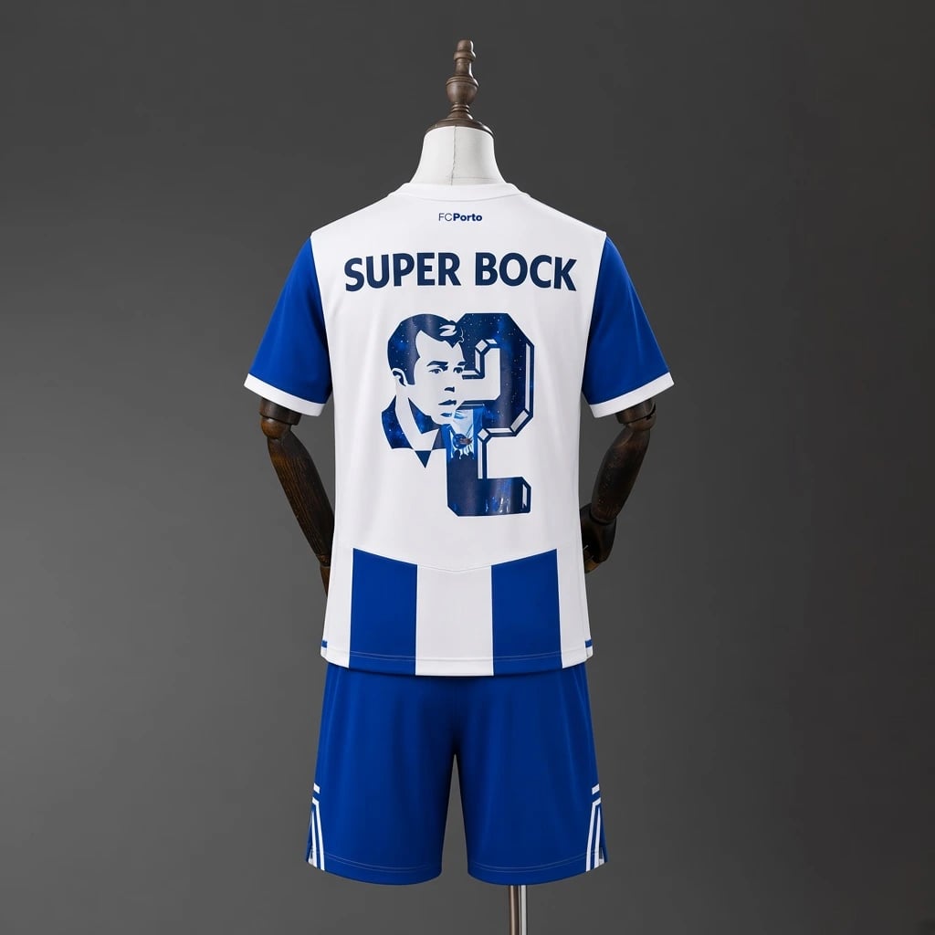 Kit Criança FC Porto 2026/2027 Principal - Especial Homenagem Jorge Costa - Vista 1