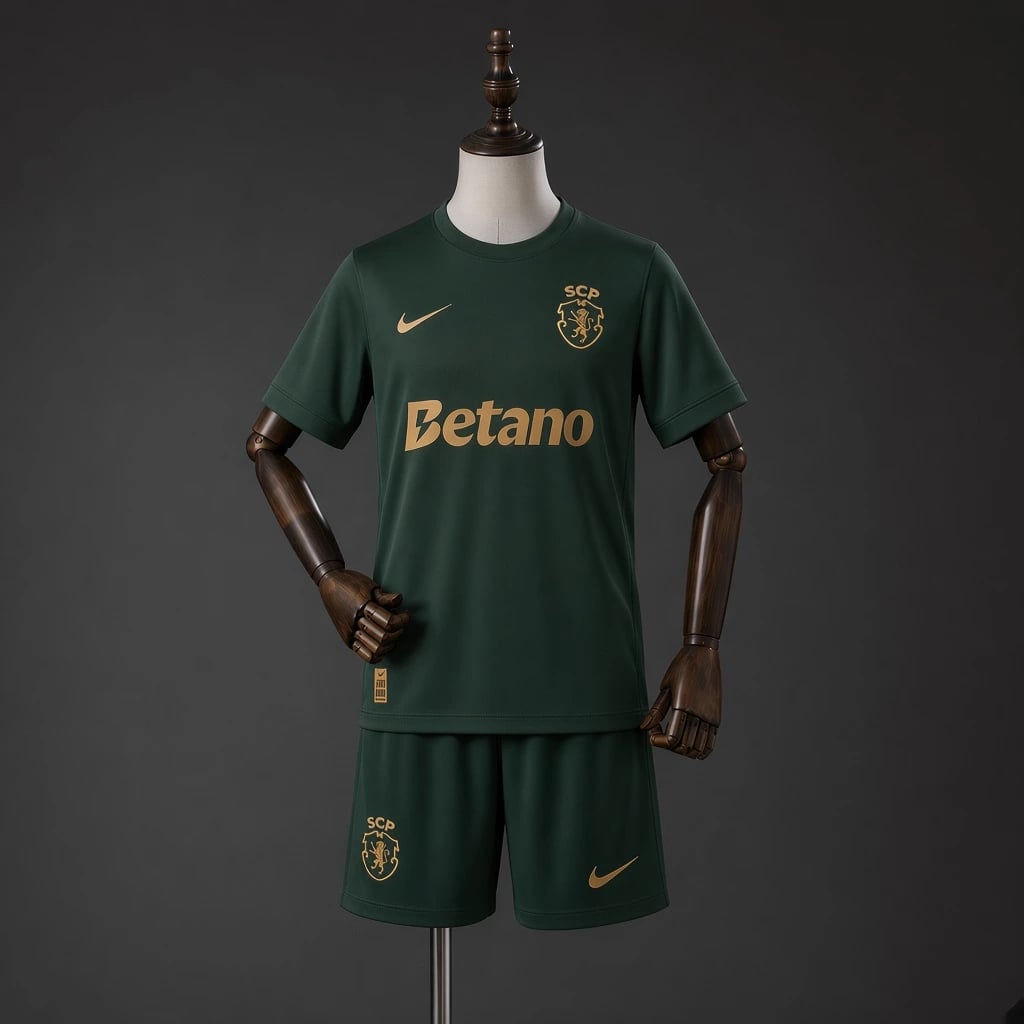 Kit Criança Sporting CP 2026/2027 Comemorativo 120 - Vista 1