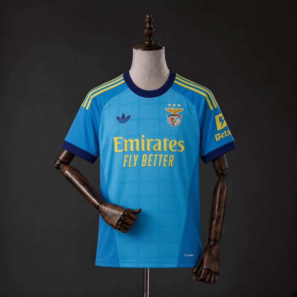 Camisola Benfica 2026/2027 Guarda-Redes Azul - Vista 1