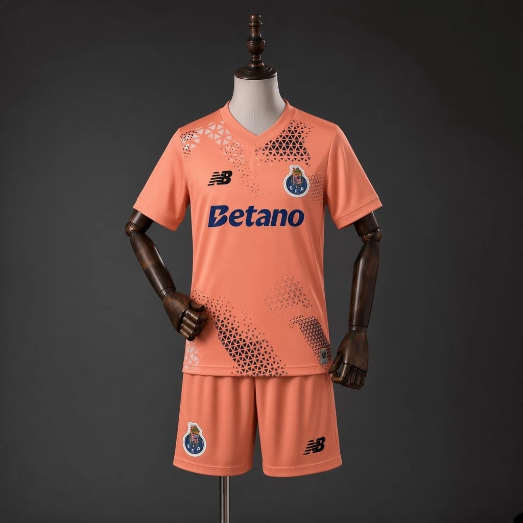 Kit Criança FC Porto 2026/2027 Guarda-Redes Rosa - Vista 1