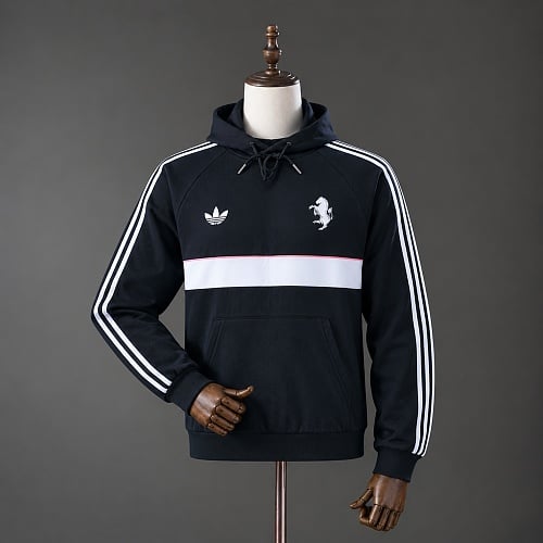 Hoodie Juventus 2026/2027 Preto - Vista 1