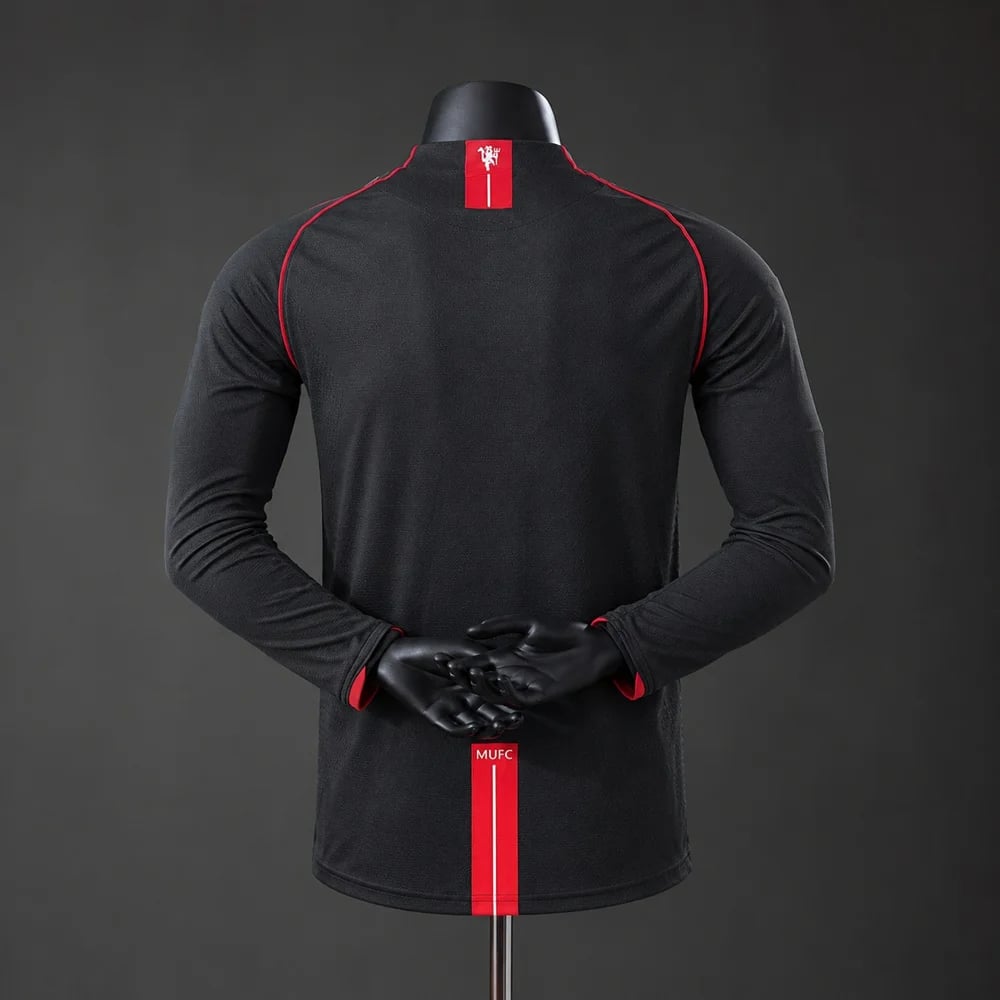 Camisola Alternativa Manchester United 2007/2008 (Versão Jogador) - Vista 2