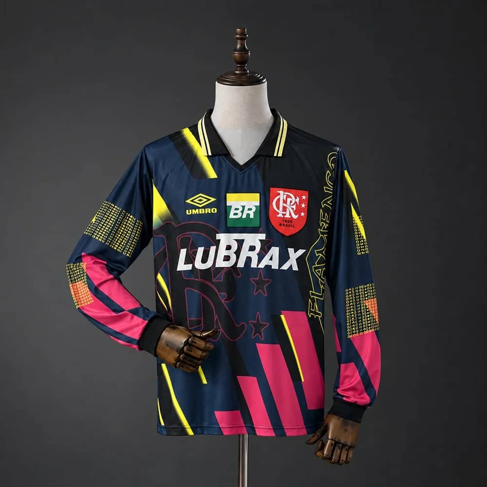 Camisola Guarda-Redes Flamengo 1998 (Manga Comprida, Retro)