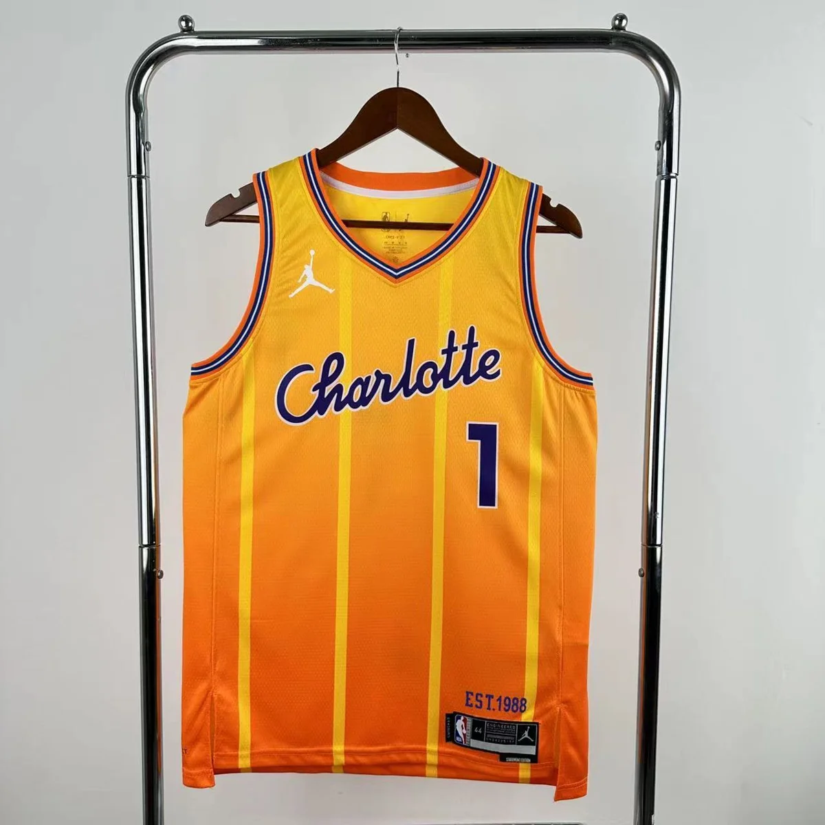 Camisola NBA Charlotte Hornets City Edition 2025/26 - LaMelo Ball #1 - Vista 2