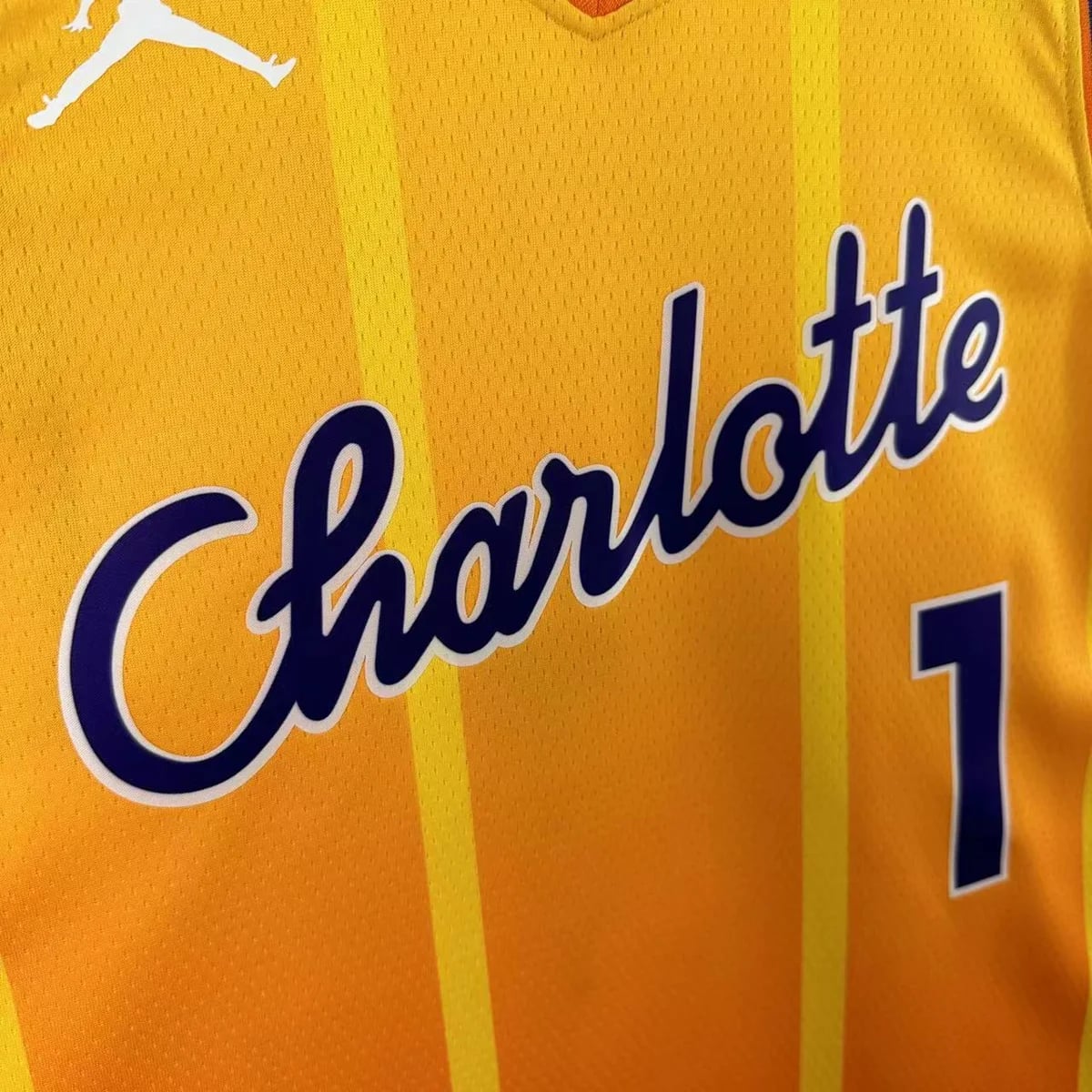 Camisola NBA Charlotte Hornets City Edition 2025/26 - LaMelo Ball #1 - Vista 3