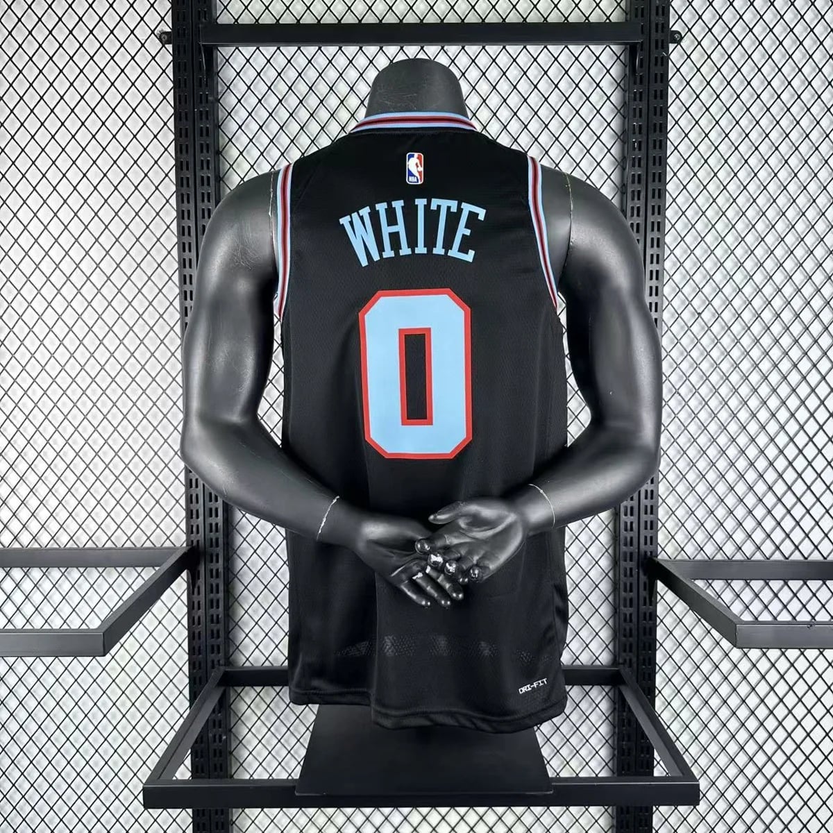Camisola NBA Chicago Bulls City Edition 2025/26 - Coby White #0 - Vista 1
