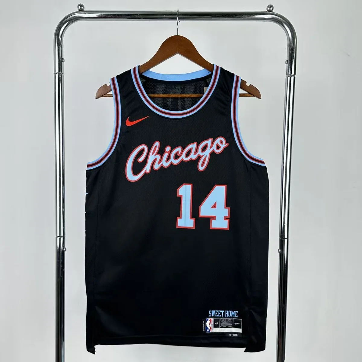 Camisola NBA Chicago Bulls City Edition 2025/26 - Matas Buzelis #14 - Vista 3