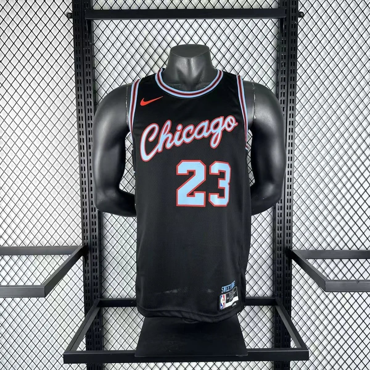 Camisola NBA Chicago Bulls City Edition 2025/26 - Michael Jordan #23 - Vista 2