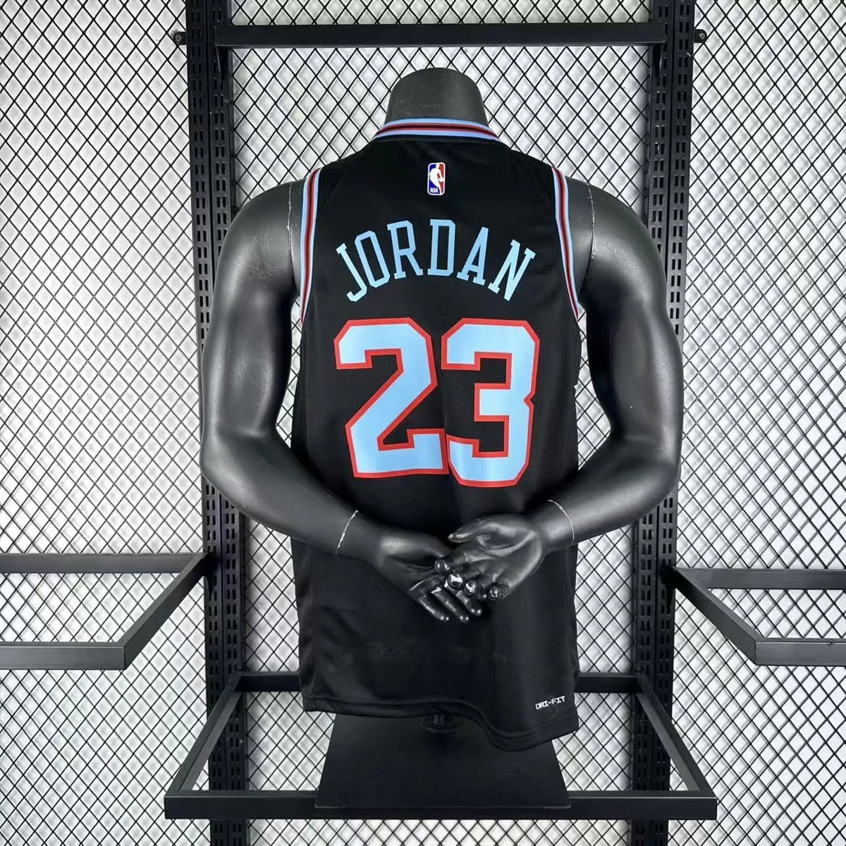 Camisola NBA Chicago Bulls City Edition 2025/26 - Michael Jordan #23 - Vista 1