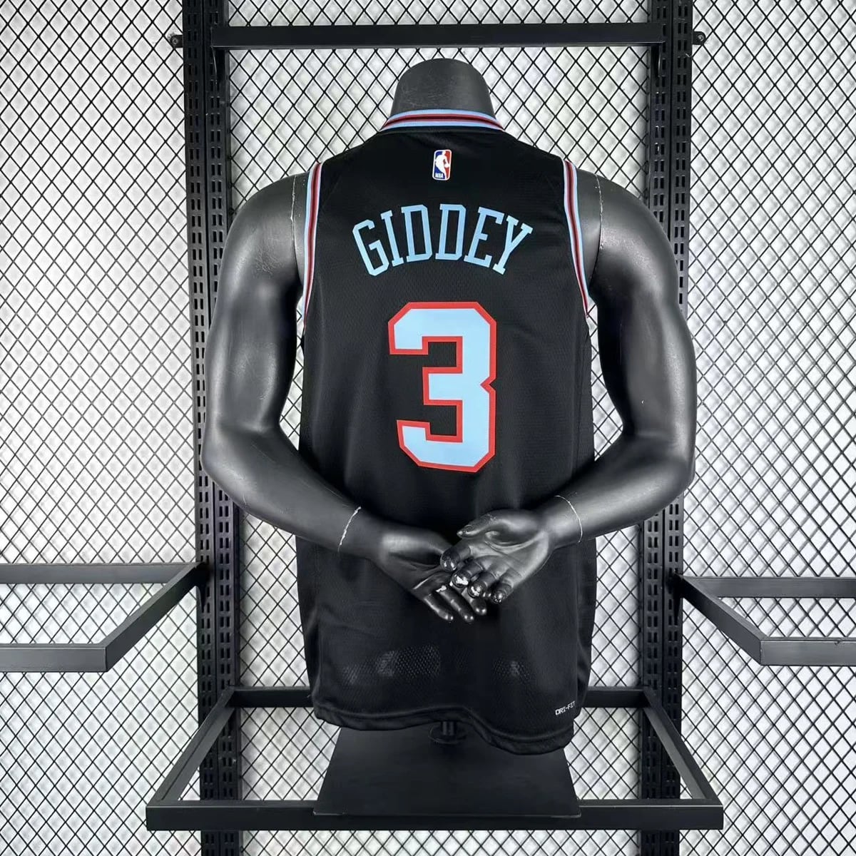 Camisola NBA Chicago Bulls City Edition 2025/26 - Josh Giddey #3 - Vista 1