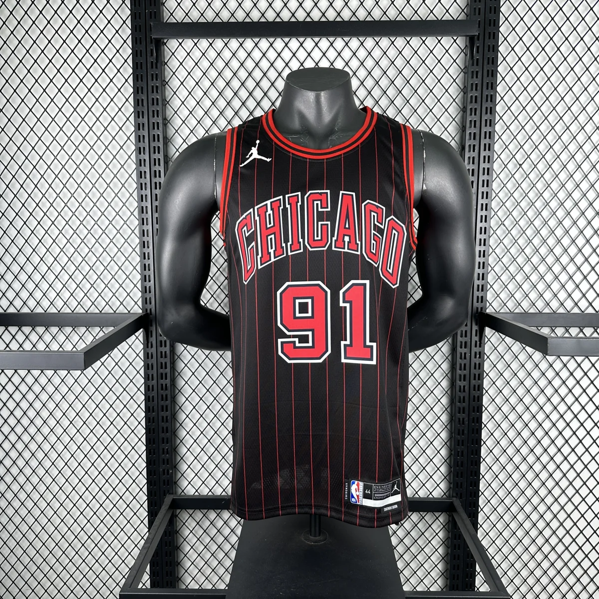 Camisola NBA Chicago Bulls Statement Edition 2025/26 - Dennis Rodman #91 - Vista 3