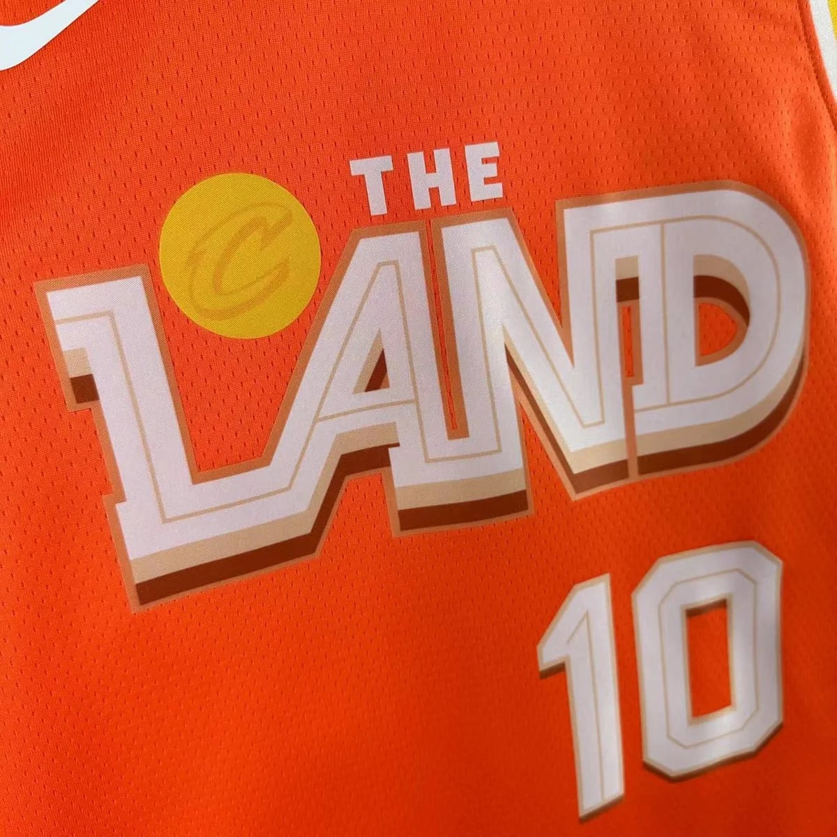 Camisola NBA Cleveland Cavaliers City Edition 2025/26 - Darius Garland #10 - Vista 3