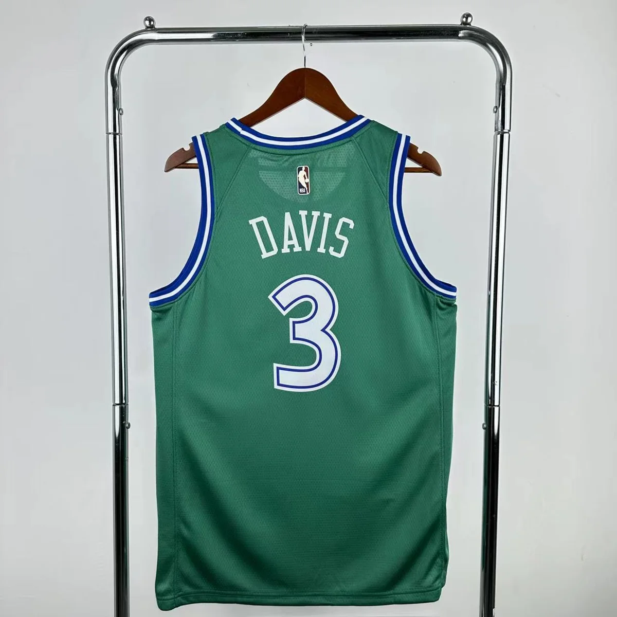 Camisola NBA Dallas Mavericks Classic Edition Verde 2025/26 - Anthony Davis #3 - Vista 1