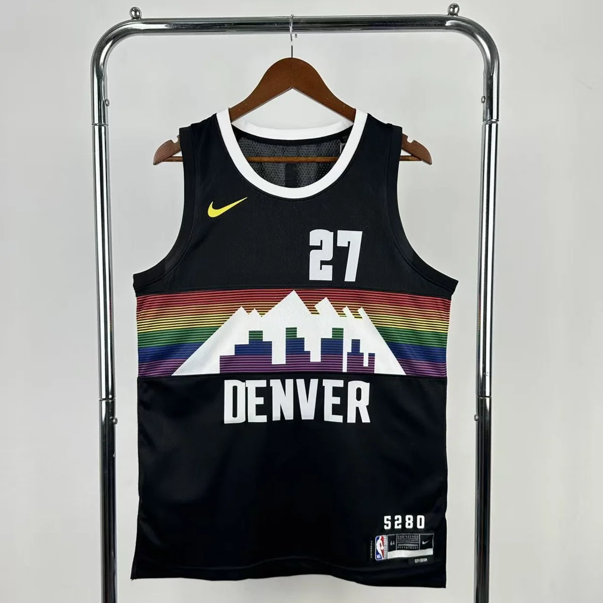 Camisola NBA Denver Nuggets City Edition 2025/26 - Jamal Murray #27 - Vista 2