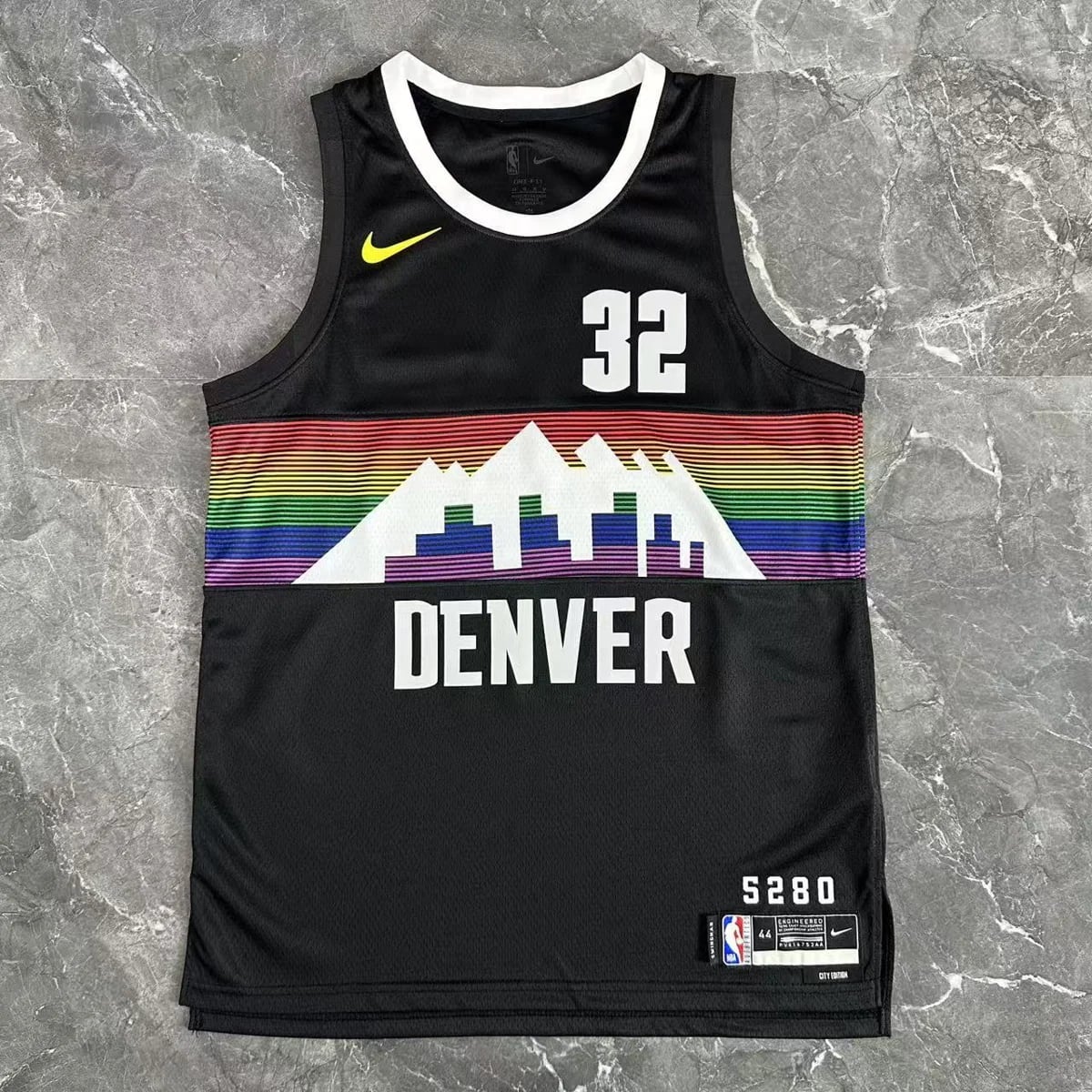 Camisola NBA Denver Nuggets City Edition 2025/26 - Aaron Gordon #32 - Vista 3