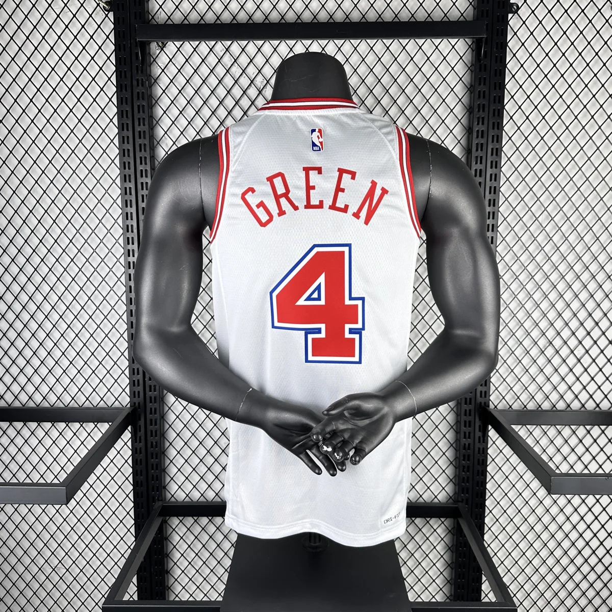 Camisola NBA Houston Rockets City Edition 2025/26 - Jalen Green #4 - Vista 1