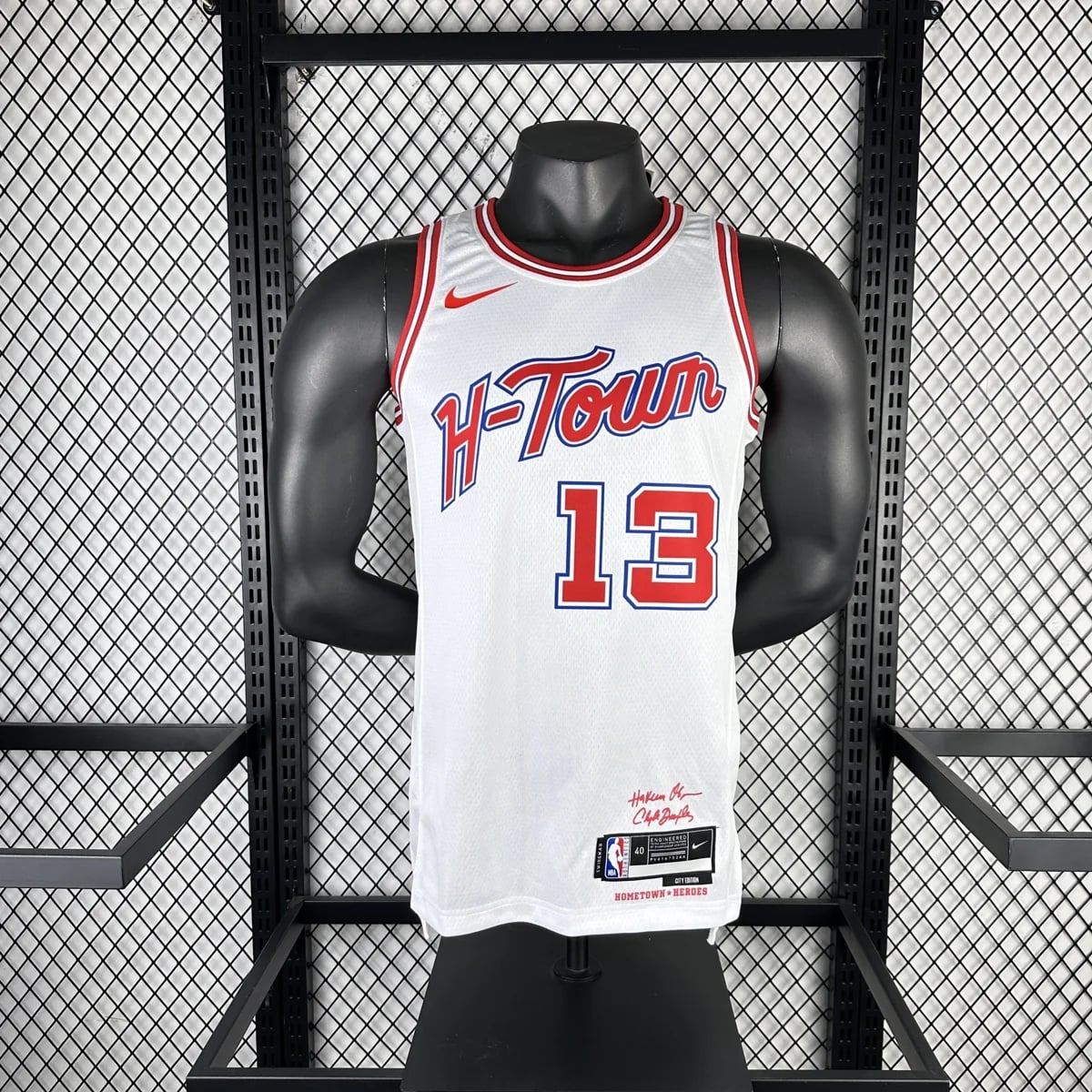 Camisola NBA Houston Rockets City Edition 2025/26 - James Harden #13 - Vista 3