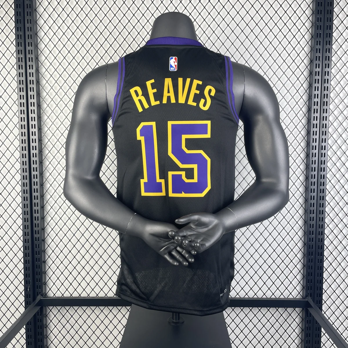 Camisola NBA Los Angeles Lakers City Edition 2025/26 - Austin Reaves #15 - Vista 1