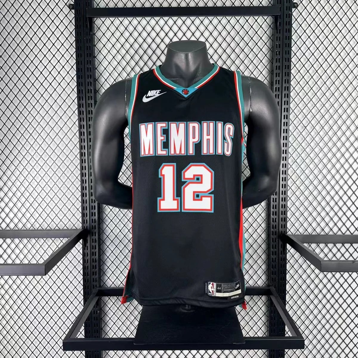 Camisola NBA Memphis Grizzlies Classic Edition 2025/26 - Ja Morant #12 - Vista 3