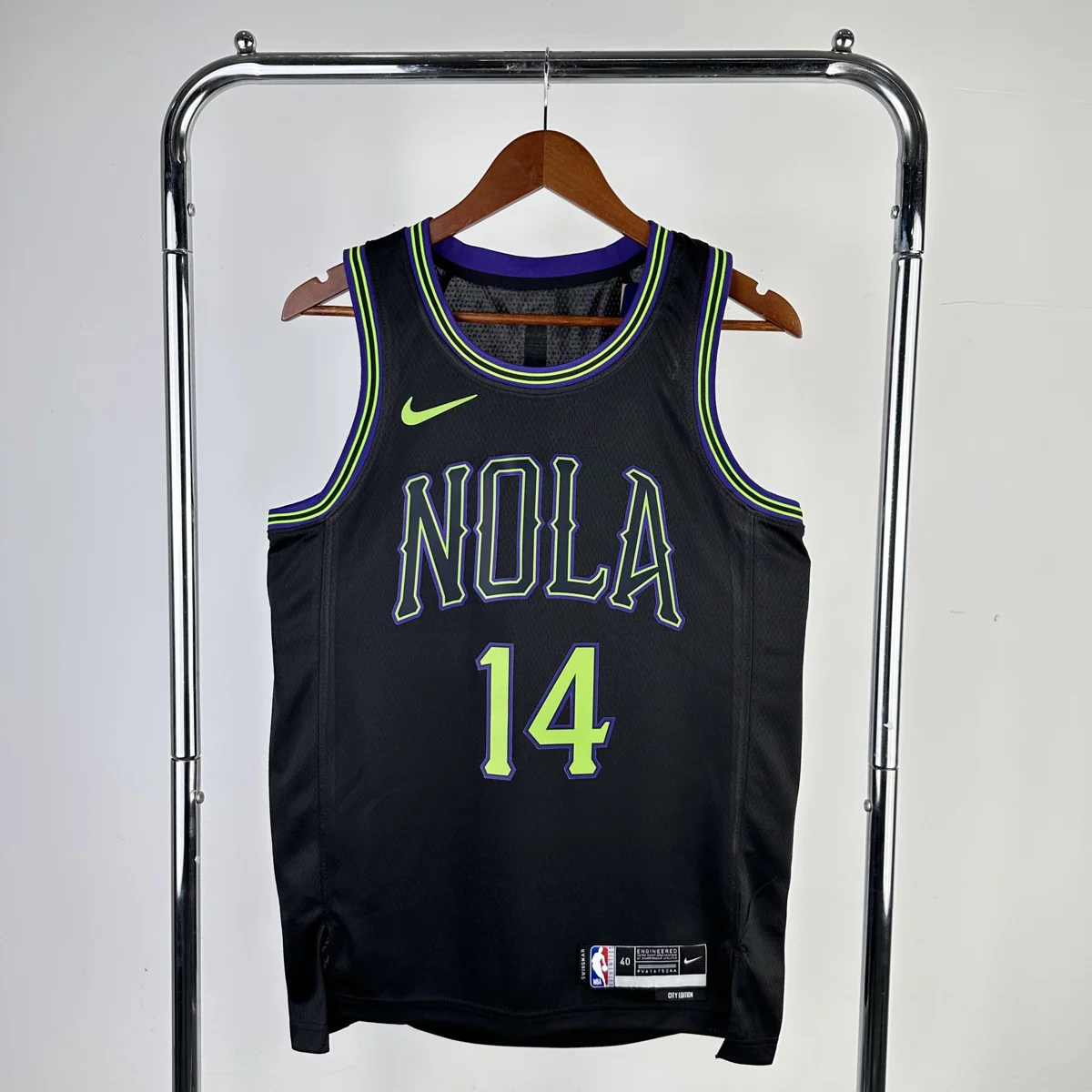 Camisola NBA New Orleans Pelicans City Edition 2025/26 - Brandon Ingram #14 - Vista 2