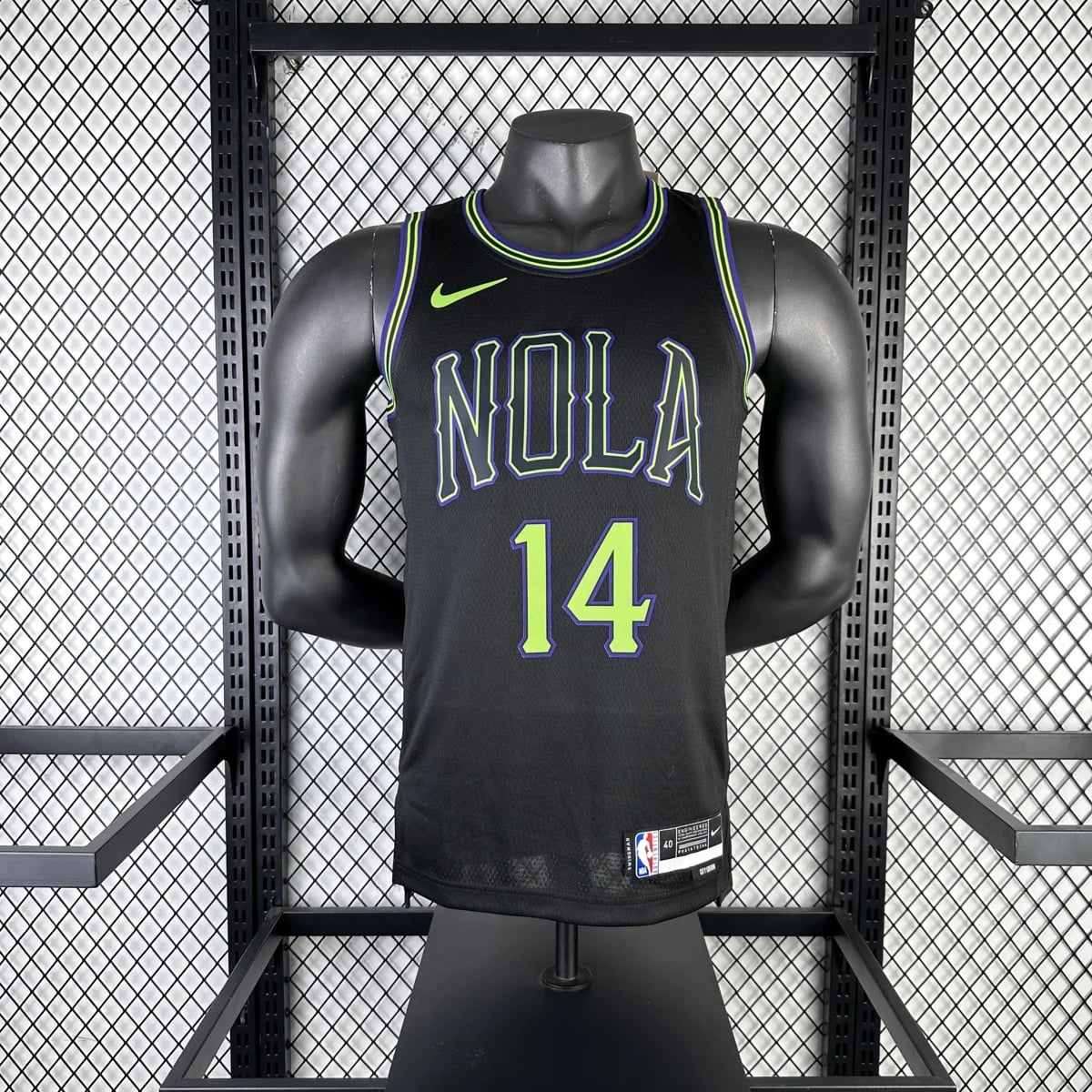 Camisola NBA New Orleans Pelicans City Edition 2025/26 - Brandon Ingram #14 - Vista 3