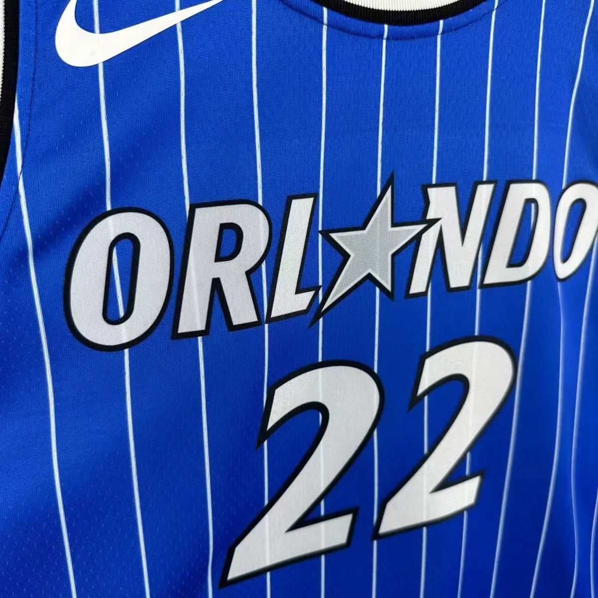 Camisola NBA Orlando Magic Principal Azul 2025/26 - Franz Wagner #22 - Vista 3