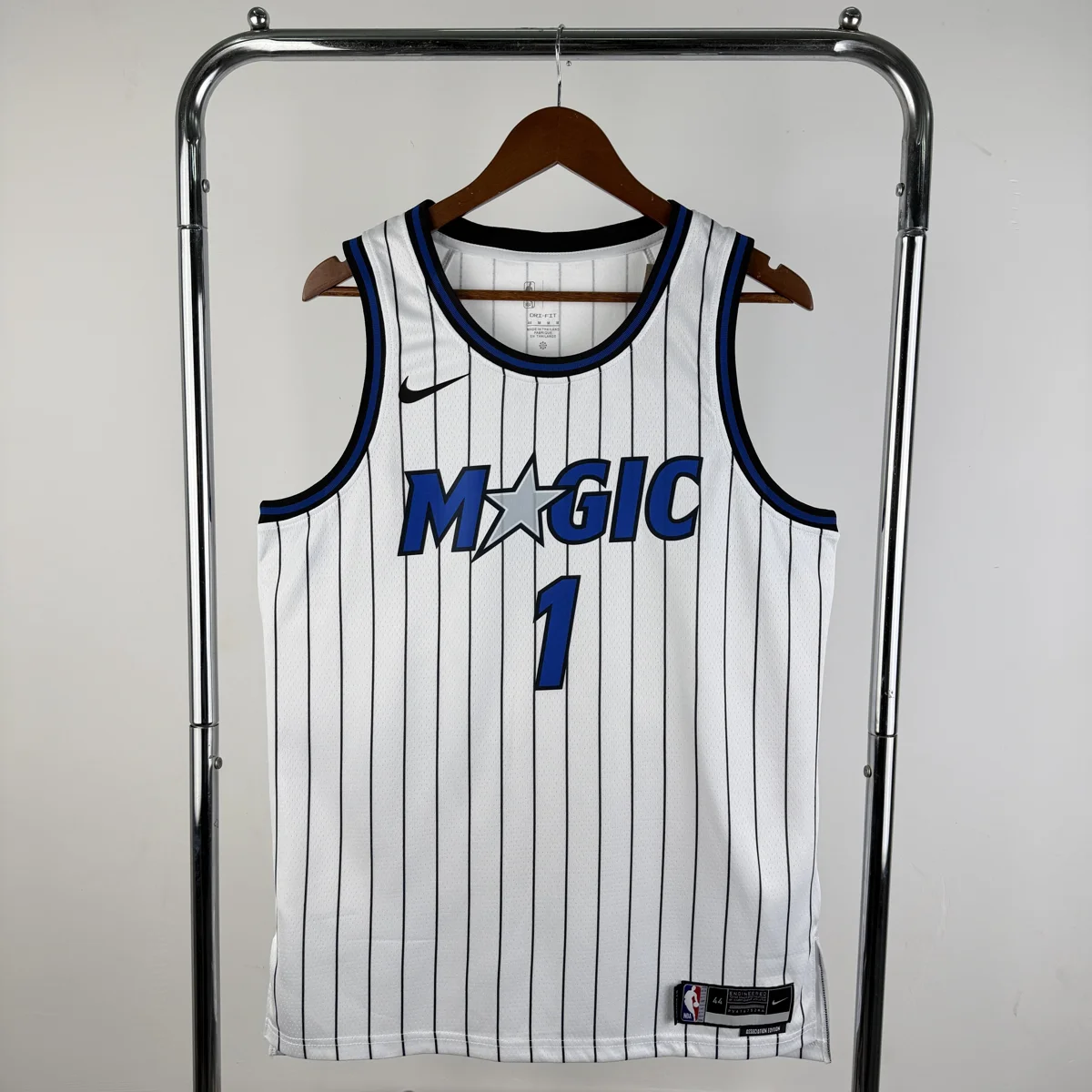 Camisola NBA Orlando Magic Principal Branca 2025/26 - Penny Hardaway #1 - Vista 3