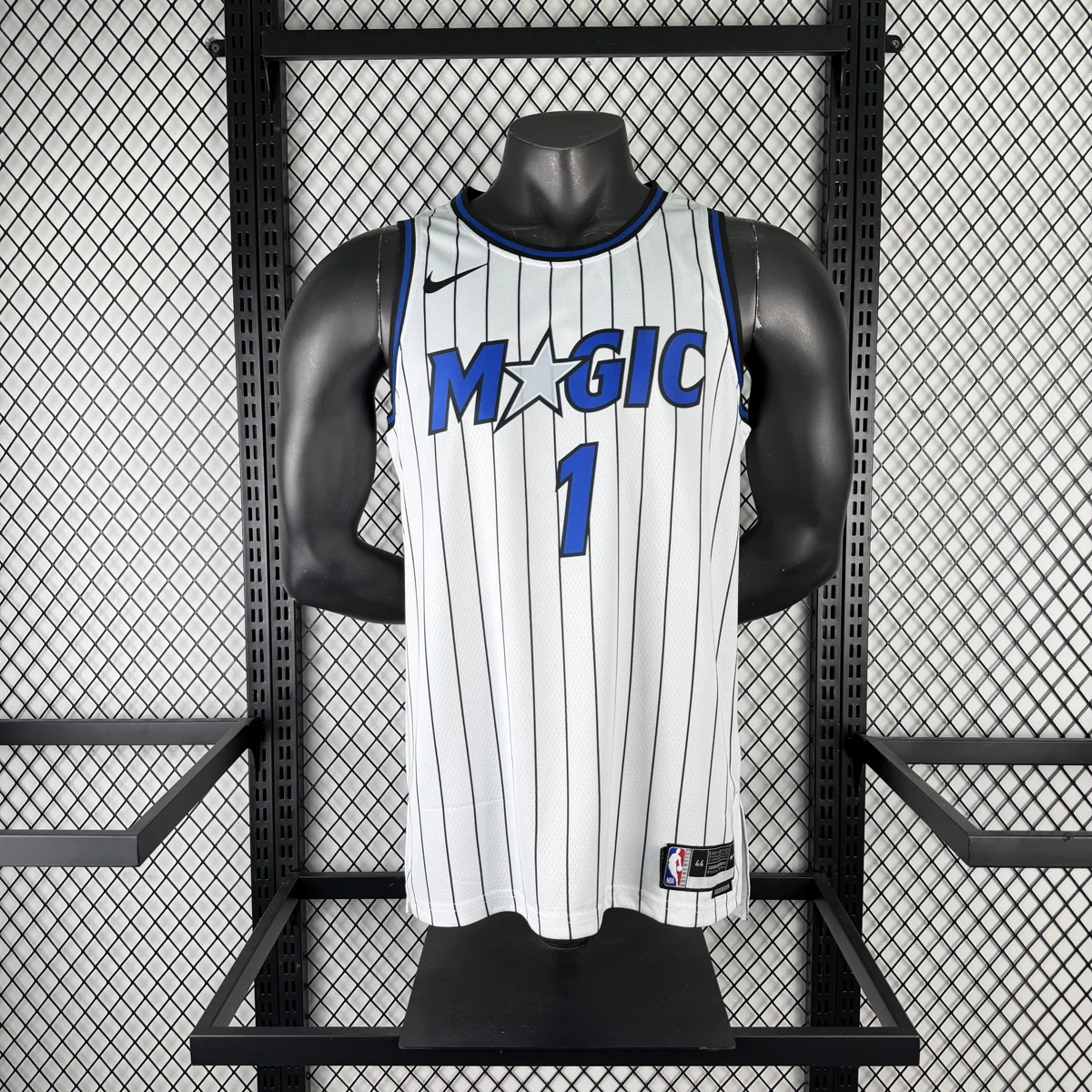 Camisola NBA Orlando Magic Principal Branca 2025/26 - Penny Hardaway #1 - Vista 2