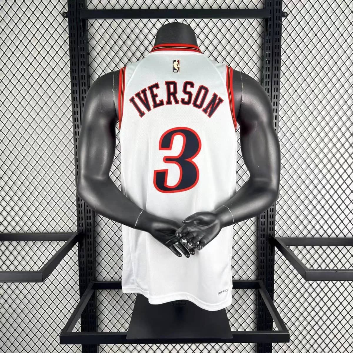Camisola NBA Philadelphia 76ers Classic Edition Branca 2025/26 - Allen Iverson #3