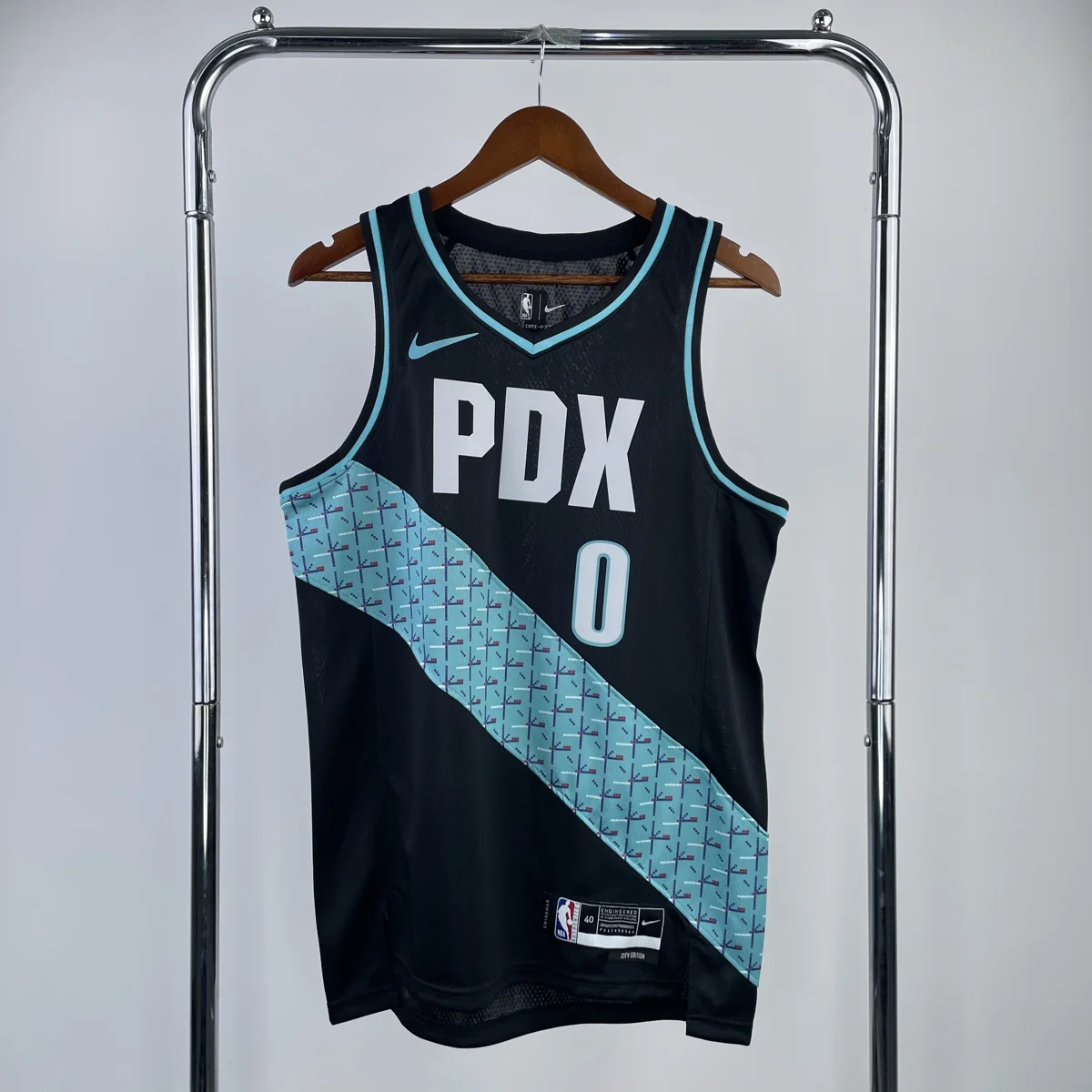 Camisola NBA Portland Trail Blazers City Edition 2025/26 - Damian Lillard #0 - Vista 2