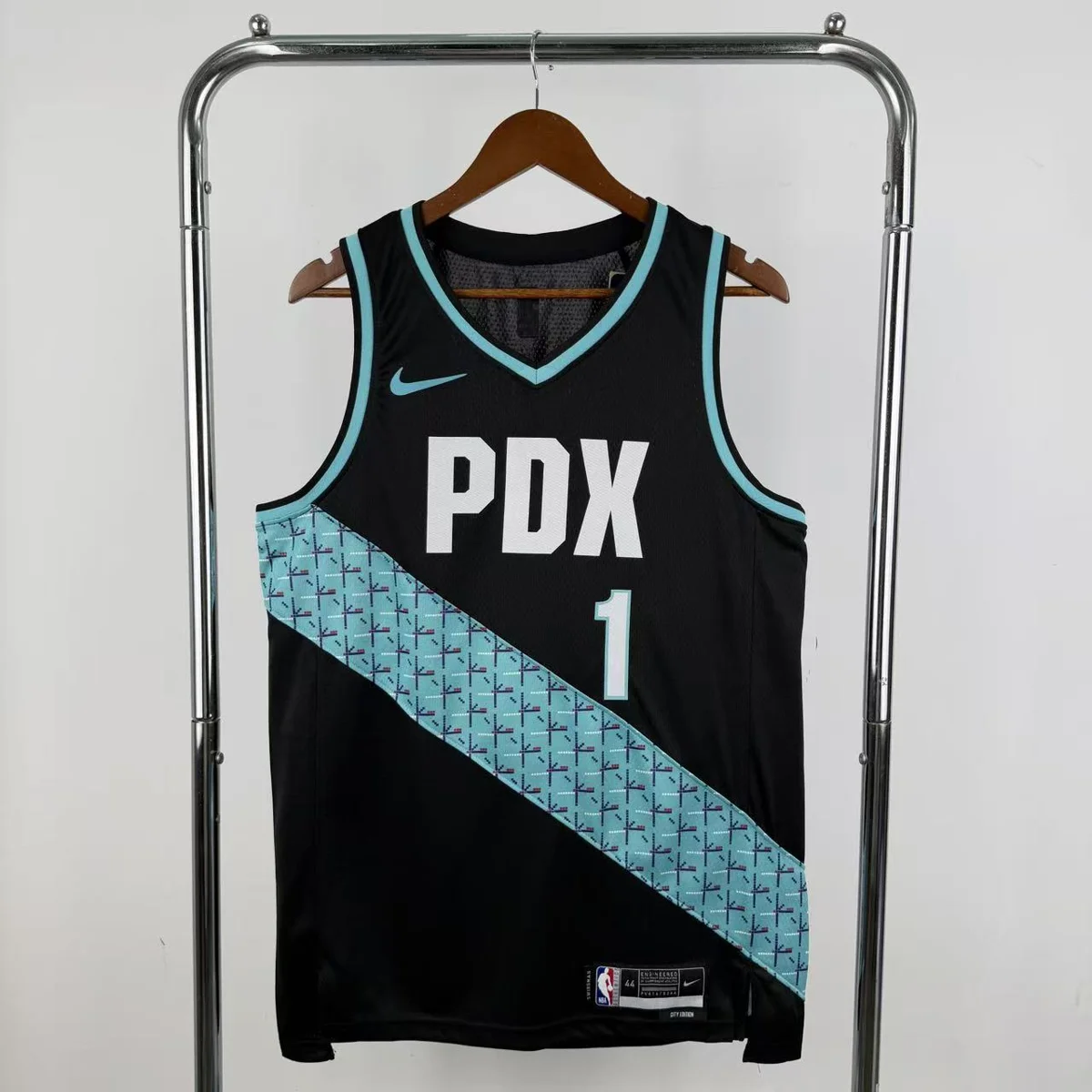 Camisola NBA Portland Trail Blazers City Edition 2025/26 - Ja Morant #1 - Vista 3