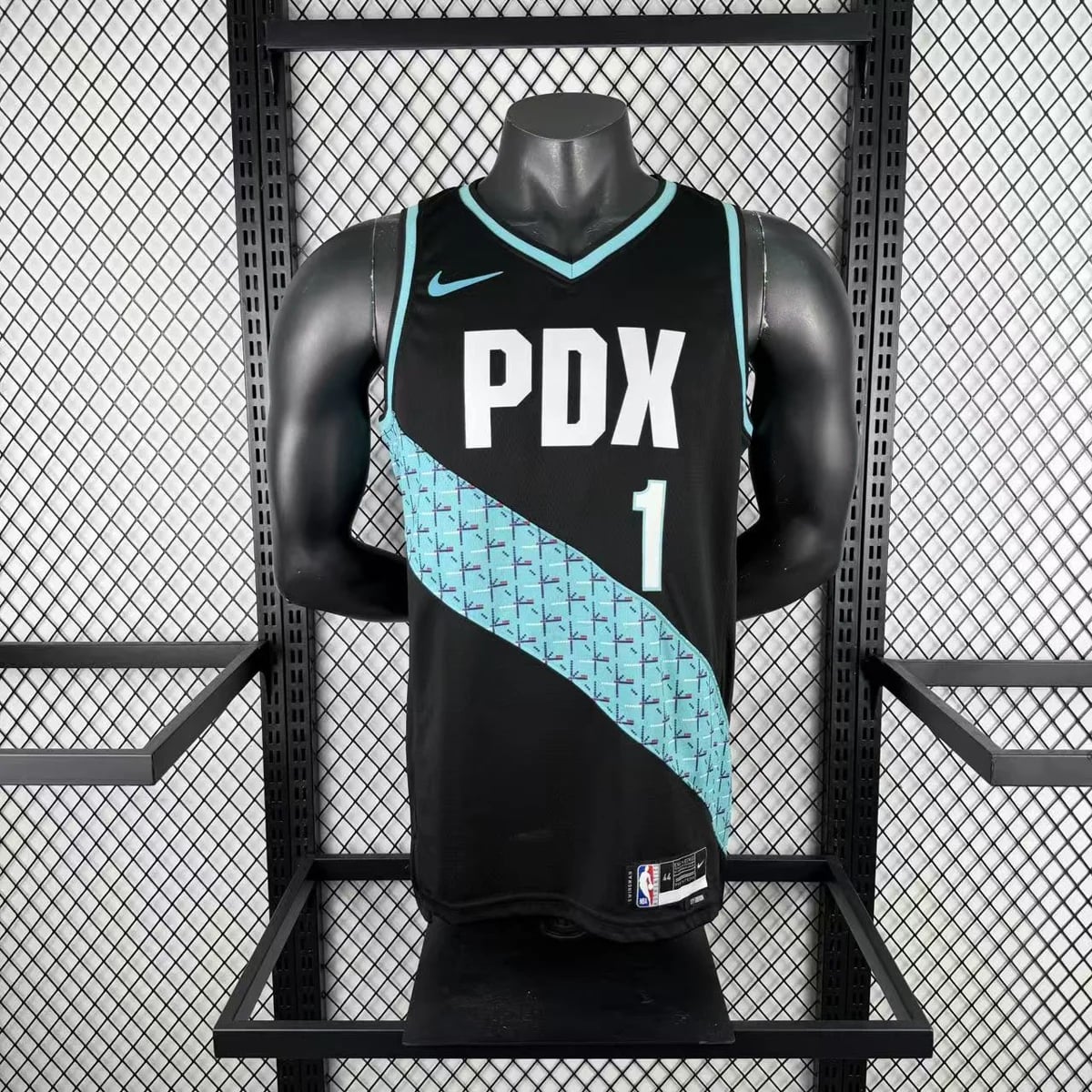 Camisola NBA Portland Trail Blazers City Edition 2025/26 - Ja Morant #1 - Vista 2