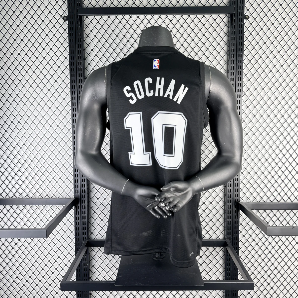 Camisola NBA San Antonio Spurs City Edition 2025/26 - Jeremy Sochan #10 - Vista 1