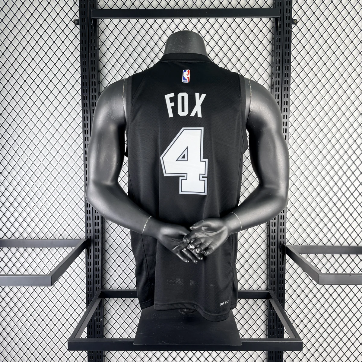 Camisola NBA San Antonio Spurs City Edition 2025/26 - De'Aaron Fox #4 - Vista 1