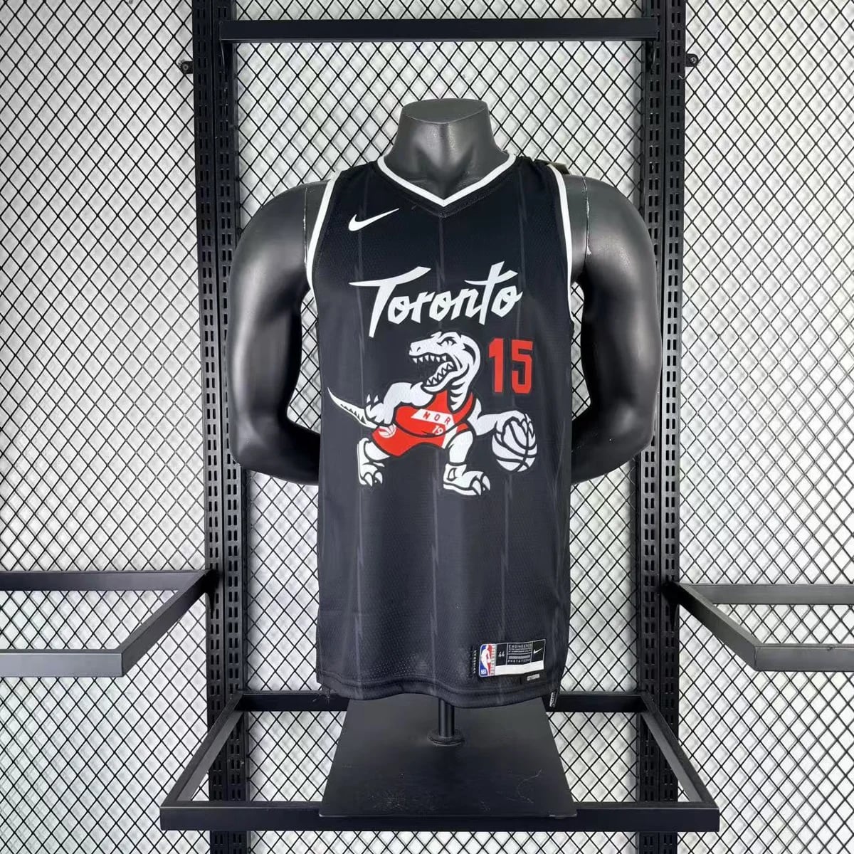 Camisola NBA Toronto Raptors City Edition 2025/26 - Vince Carter #15 - Vista 2