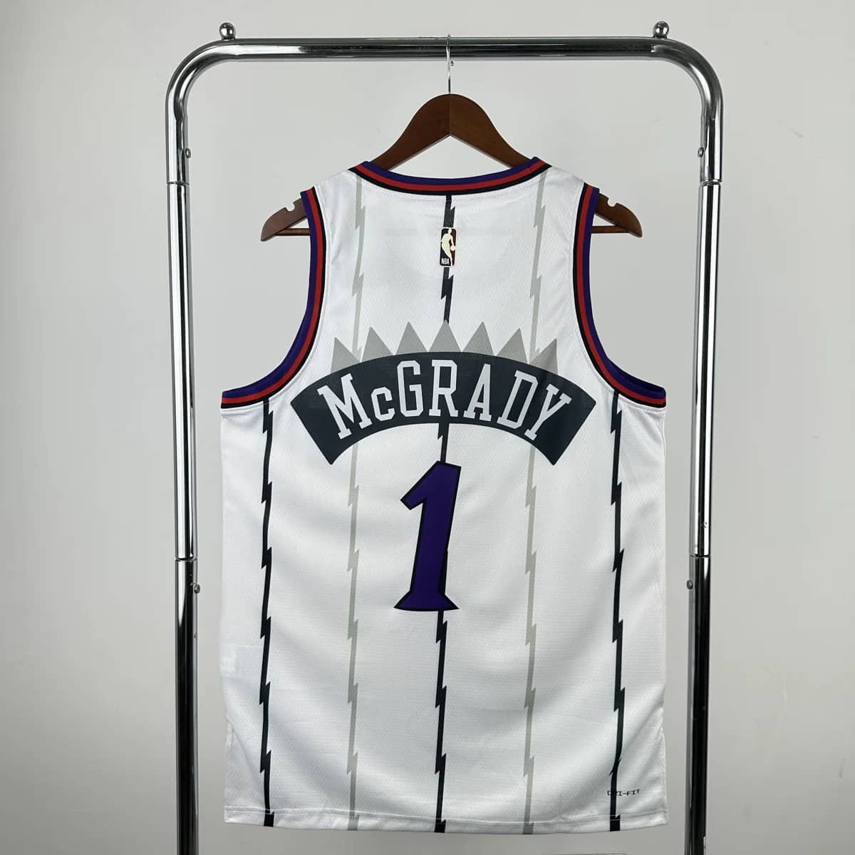 Camisola NBA Toronto Raptors Classic Edition Branca 2025/26 - Tracy McGrady #1