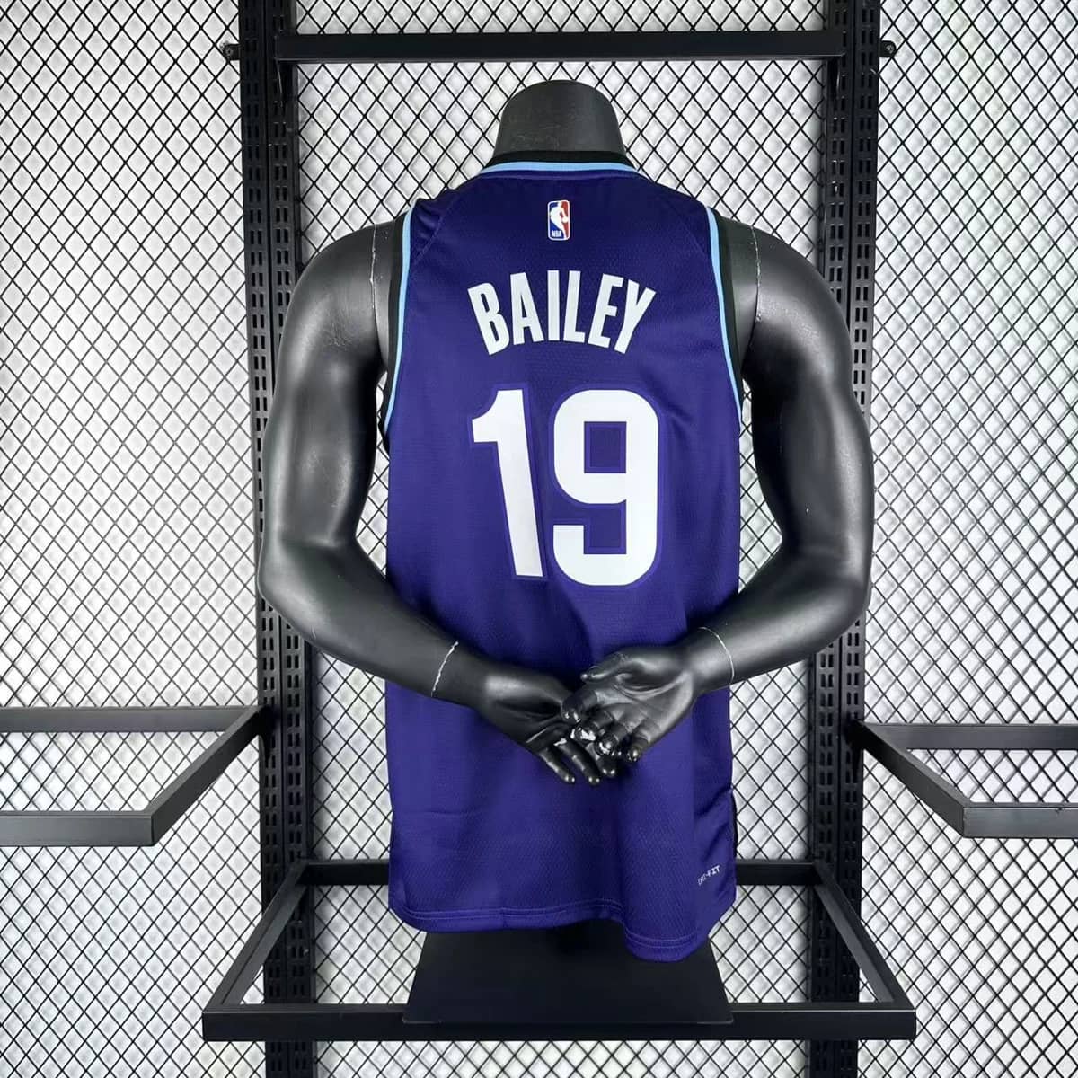 Camisola NBA Utah Jazz Roxa 2025/26 - Ace Bailey #19