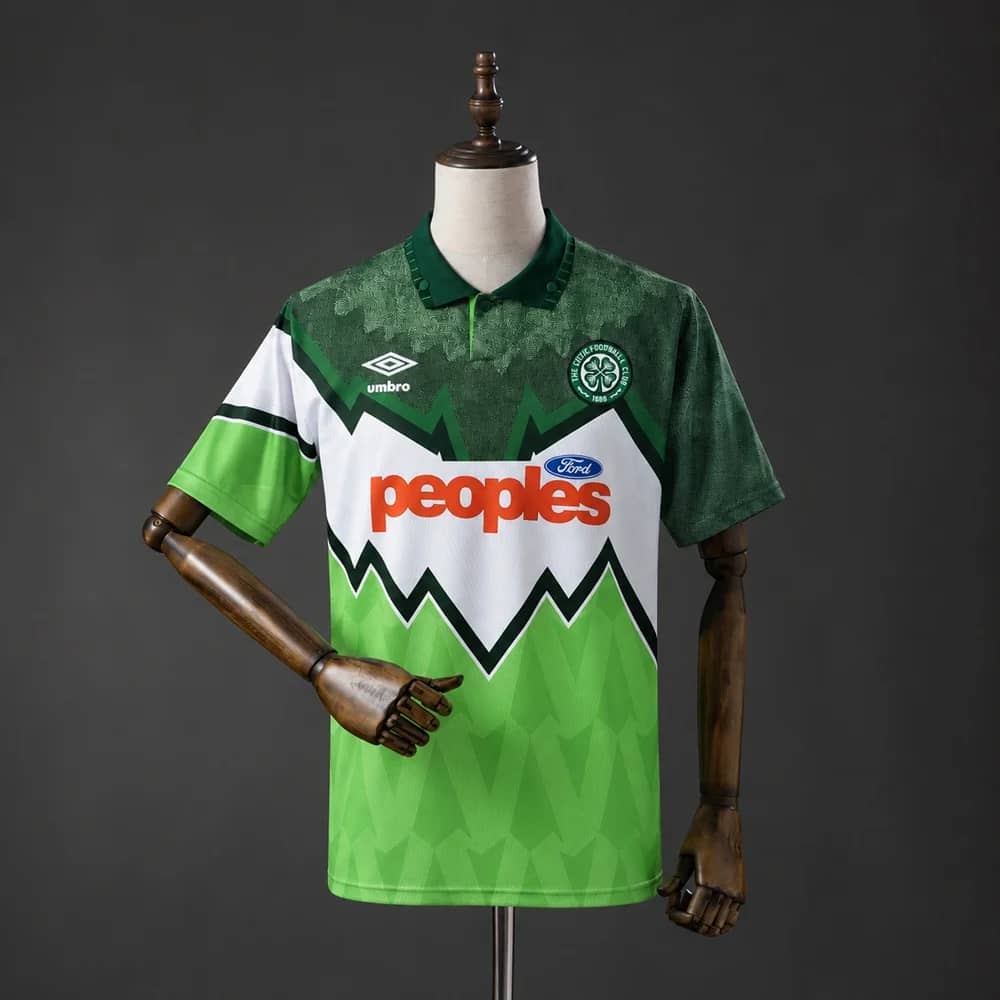 Camisola Principal Celtic 1991/1992 (Retro)