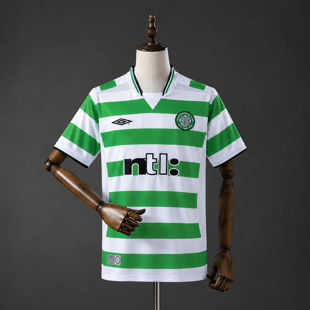 Camisola Principal Celtic 2001/2003 (Retro) - Vista 1